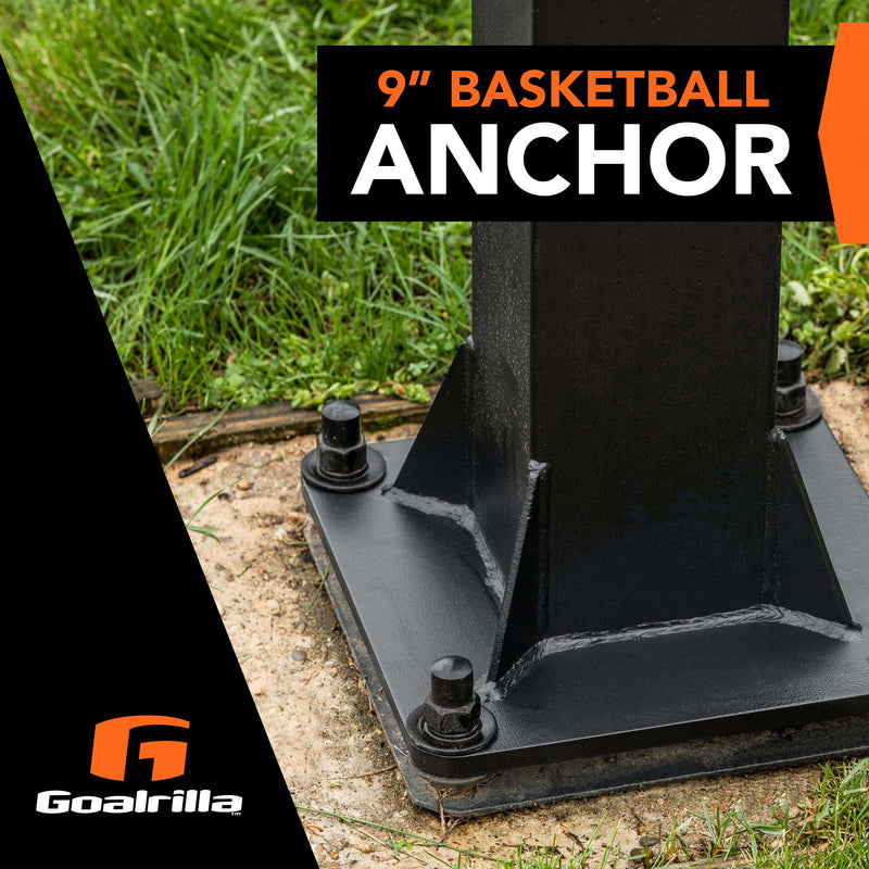 Goalrilla basketball Anchor System, anchor kit - 9" Basketball Anchor