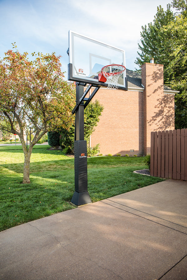 Goalrilla In Ground Basketball Goal - CV60S - 60" Backboard - Basketball Goal on Home Court