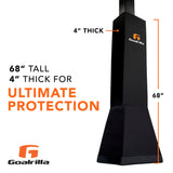 Goalrilla Basketball Deluxe Pole Pad - 68" Tall 4" Thick For Ultimate Protection