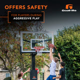 Goalrilla Basketball Deluxe Pole Pad - Offers Safety For Players During Aggressive Play
