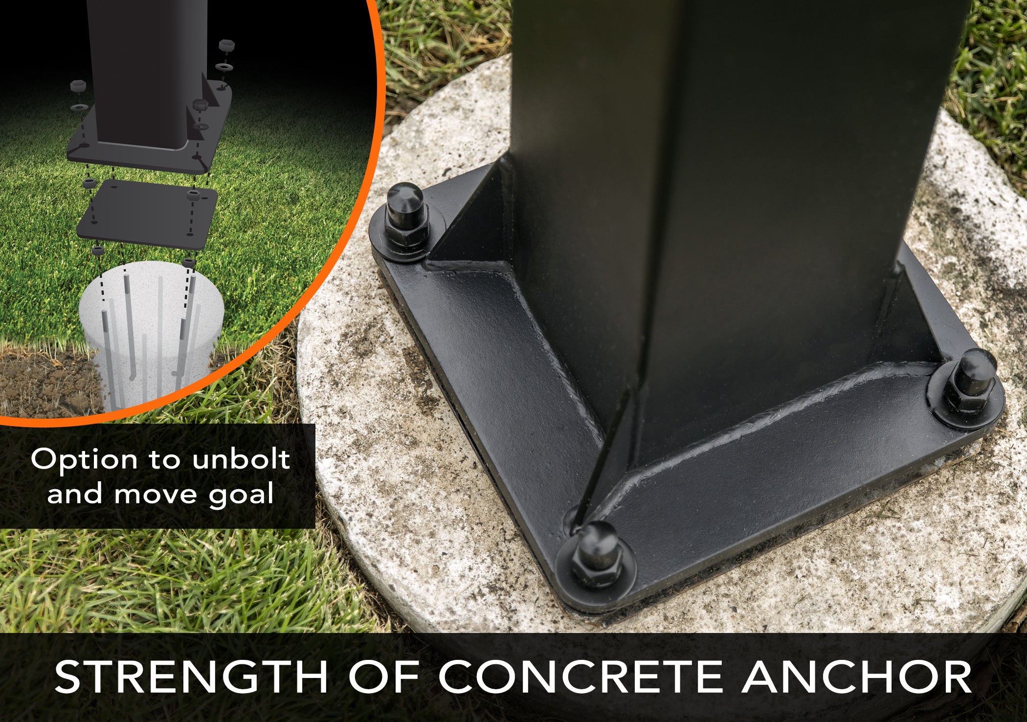 Goalrilla FT60 Goalrilla In Ground Basketball Hoop