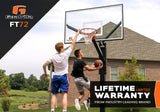 Goalrilla In Ground Basketball Goal - FT72 - 72" Backboard - Lifetime Limited Warranty From Industry-Leading Brand