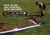 Goalrilla Gamemaker 4'x6' Inflatable Soccer Goal - Sets Up On Any Surface in 90 Seconds