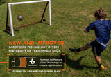 Goalrilla Gamemaker 4'x6' Inflatable Soccer Goal - New and Improved Baroforce Technology Offers Playability of Traditional Goal