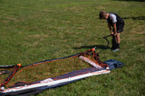 Goalrilla Gamemaker 4'x6' Inflatable Soccer Goal - Kid Inflating Goal