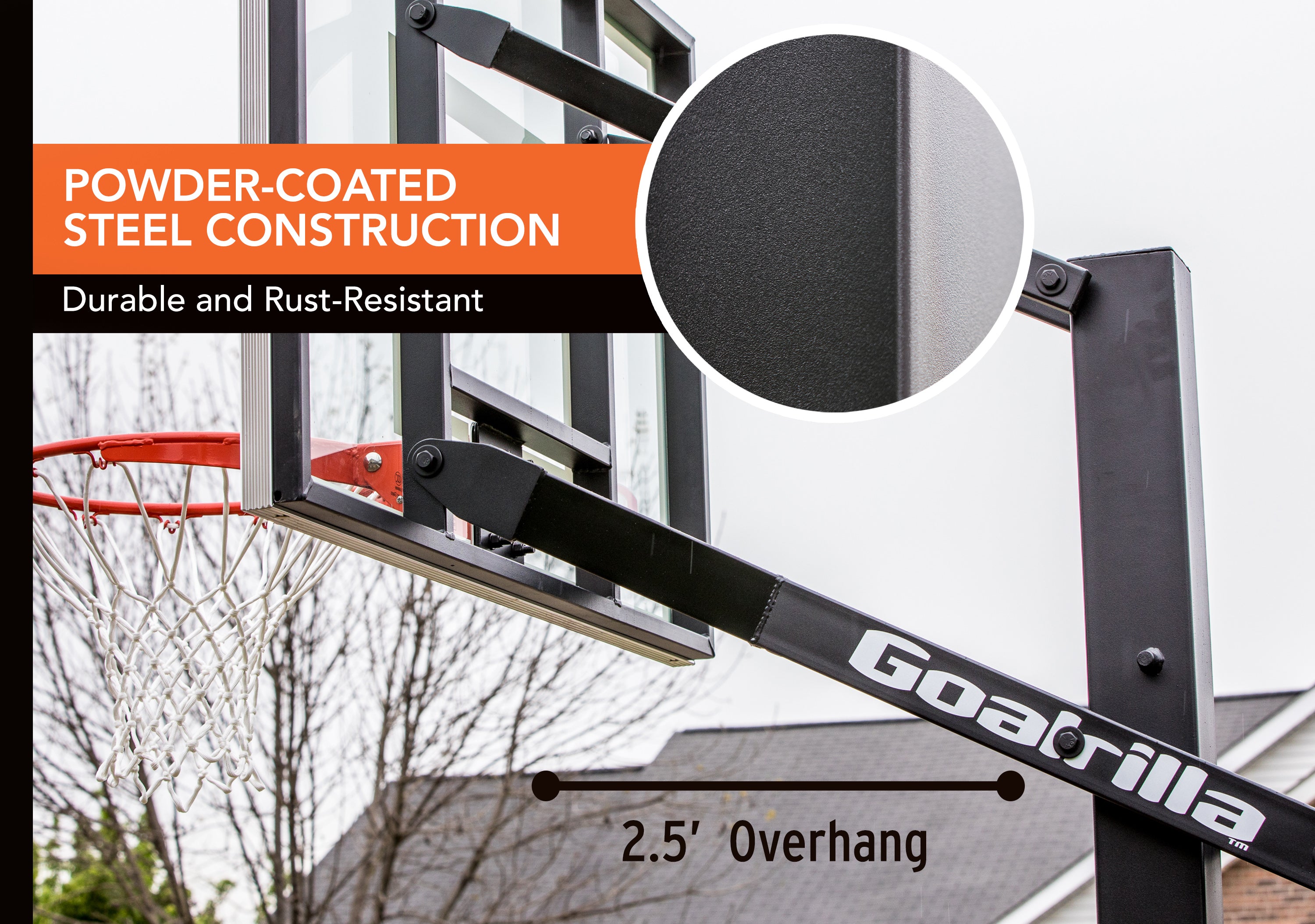 GS54C InGround Basketball Hoop Goalrilla