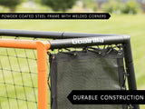 Goalrilla Striker Soccer Rebound Trainer - Durable Construction - Powder Coated Steel Frame with Welded Corners