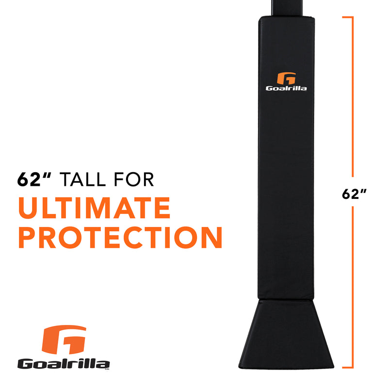 Goalrilla Universal Basketball Pole Pad - 62" Tall for Ultimate Protection