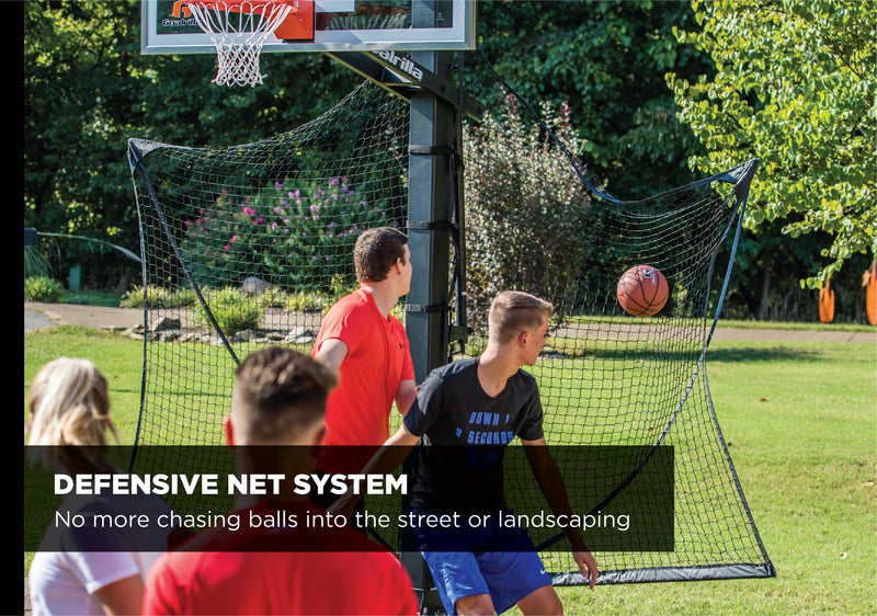 Goalrilla Yard Guard - Basketball Yard Guard - Defensive Net System No More Chasing Balls Into The Street or Landscaping