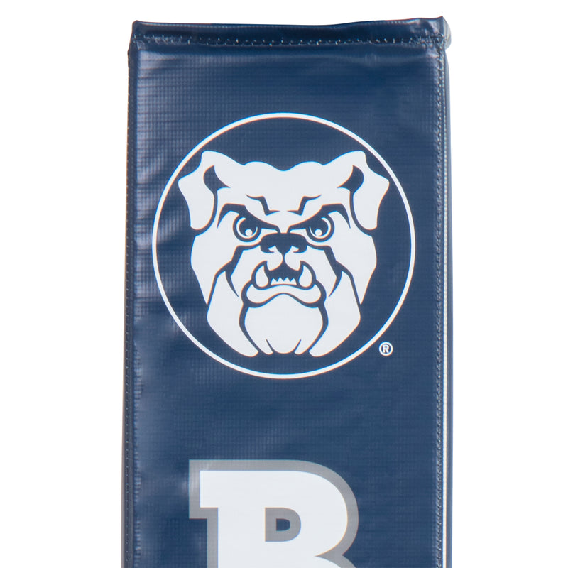 Goalsetter Collegiate Basketball Pole Pad - Butler Basketball Bulldogs (Blue) - Top View