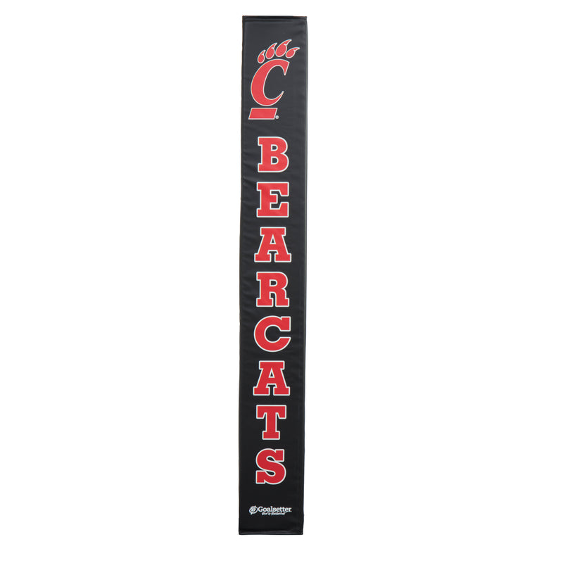 Goalsetter Collegiate Basketball Pole Pad - Cincinnati Basketball Bearcats (Black)