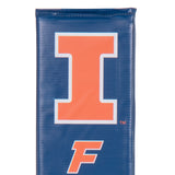 Goalsetter Collegiate Illinois Basketball Pole Pad - Illinois Illini (Blue)