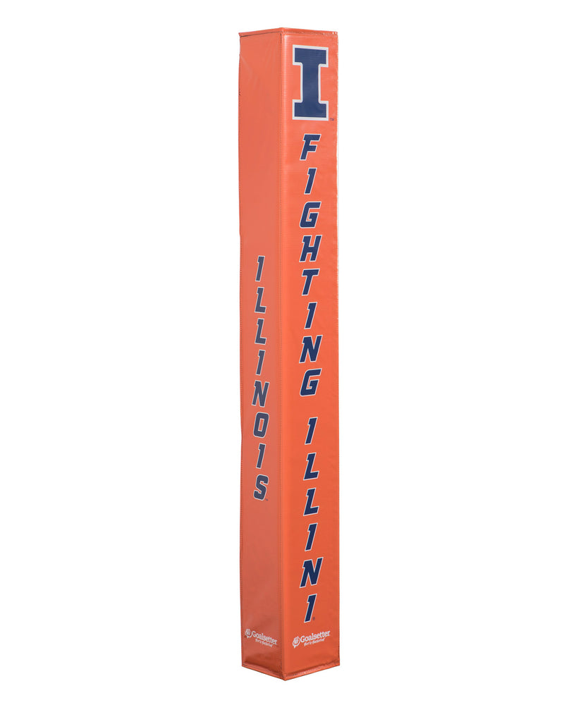 Goalsetter Collegiate Basketball Pole Pad - Illinois Illini (Orange)