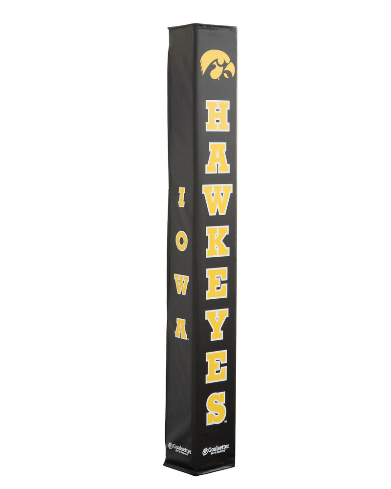 Goalsetter Collegiate Basketball Pole Pad - Iowa Basketball Hawkeyes (Black)