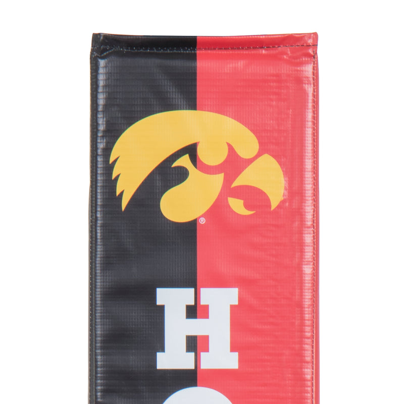 Goalsetter Collegiate Basketball Pole Pad - Iowa/Nebraska (Black/Red)_4