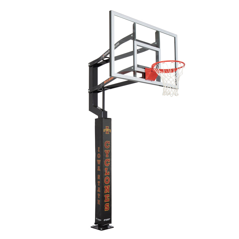 Goalsetter Collegiate Basketball Pole Pad - Iowa State Cyclones (Black)