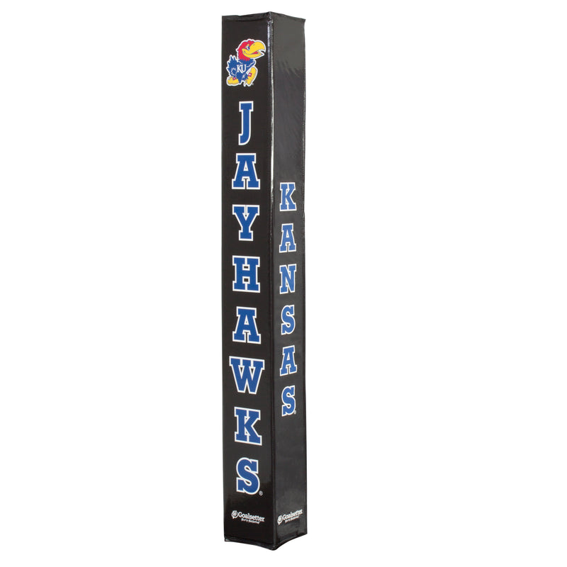 Goalsetter Collegiate Kansas Basketball Pole Pad - Kansas Jayhawks (Black)