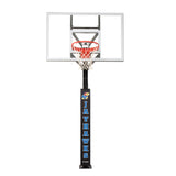 Goalsetter Collegiate Basketball Pole Pad - Kansas Jayhawks (Black) - Pole Pad on Basketball Pole