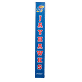 Goalsetter Collegiate Basketball Pole Pad - Kansas Jayhawks Basketball (Blue) - Front View