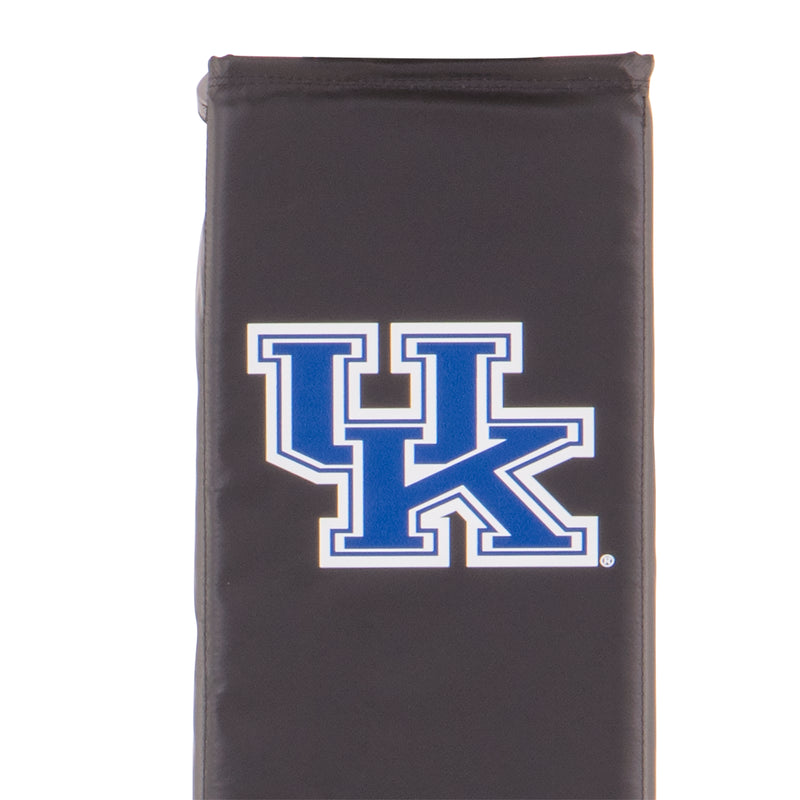 Goalsetter Collegiate Basketball Pole Pad - Kentucky Basketball Wildcats (Black) - Top View