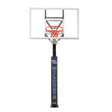 Goalsetter Collegiate Basketball Pole Pad - Kentucky Wildcats (Black) - Front View on Basketball Goal