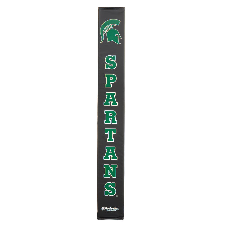 Goalsetter Collegiate Basketball Pole Pad - Michigan State Basketball Spartans (Black)