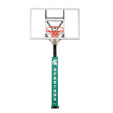 Goalsetter Collegiate Basketball Pole Pad - Michigan State Spartans (Green)