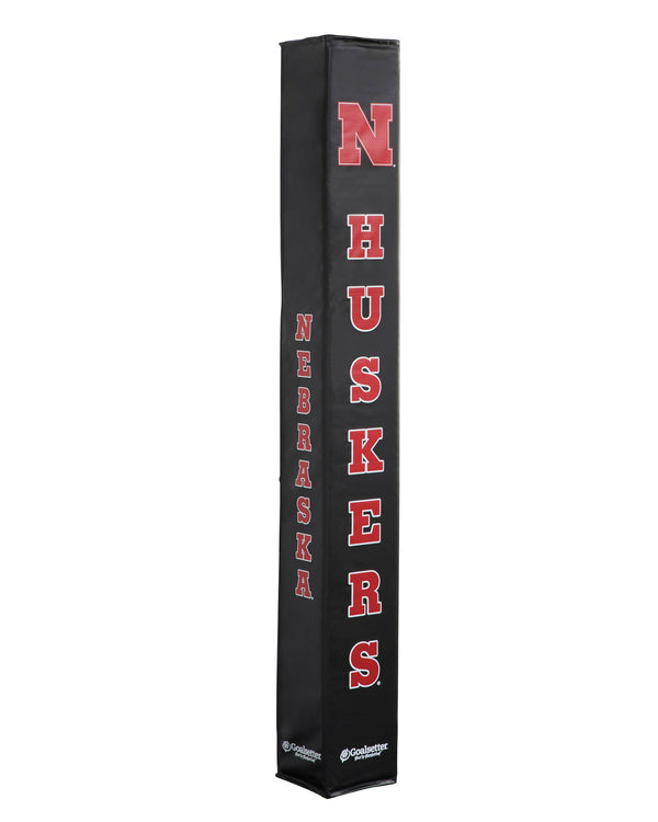 Goalsetter Collegiate Basketball Pole Pad - Nebraska Cornhuskers (Black)