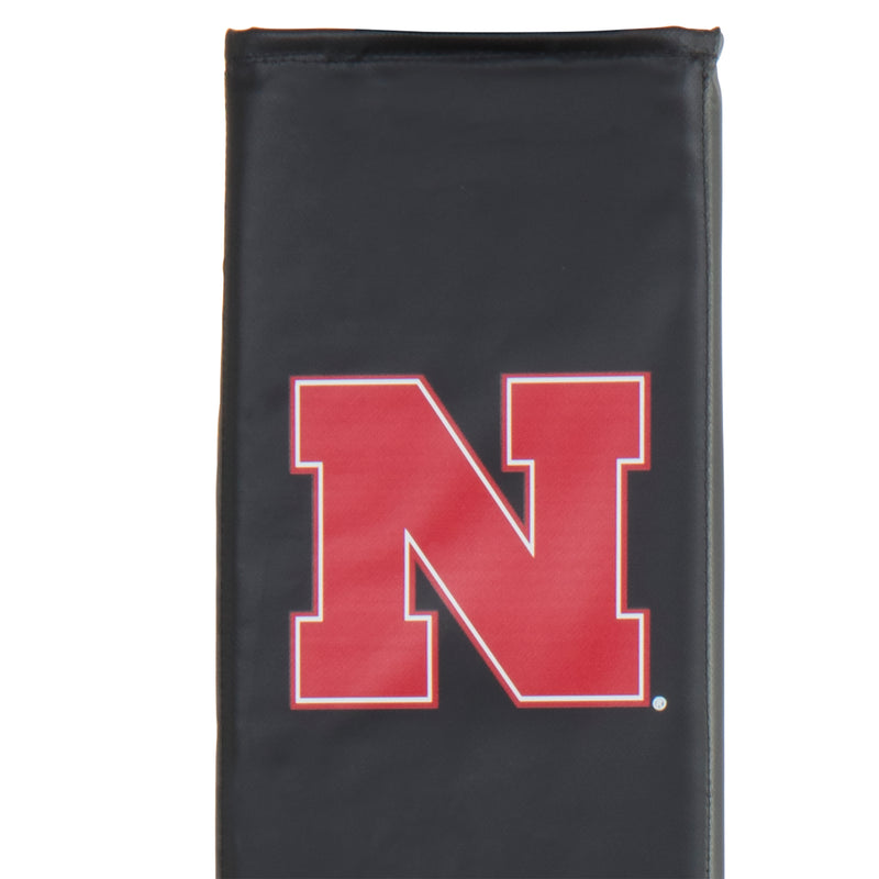 Goalsetter Collegiate Nebraska Basketball Pole Pad - Nebraska Cornhuskers (Black)