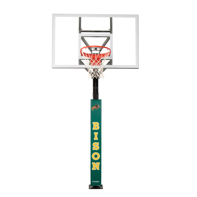 Goalsetter Collegiate Basketball Pole Pad - North Dakota State Bison (Green)