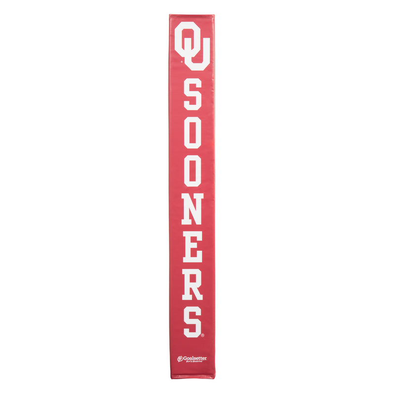 Goalsetter Collegiate Basketball Pole Pad - Oklahoma Sooners Basketball (Crimson)