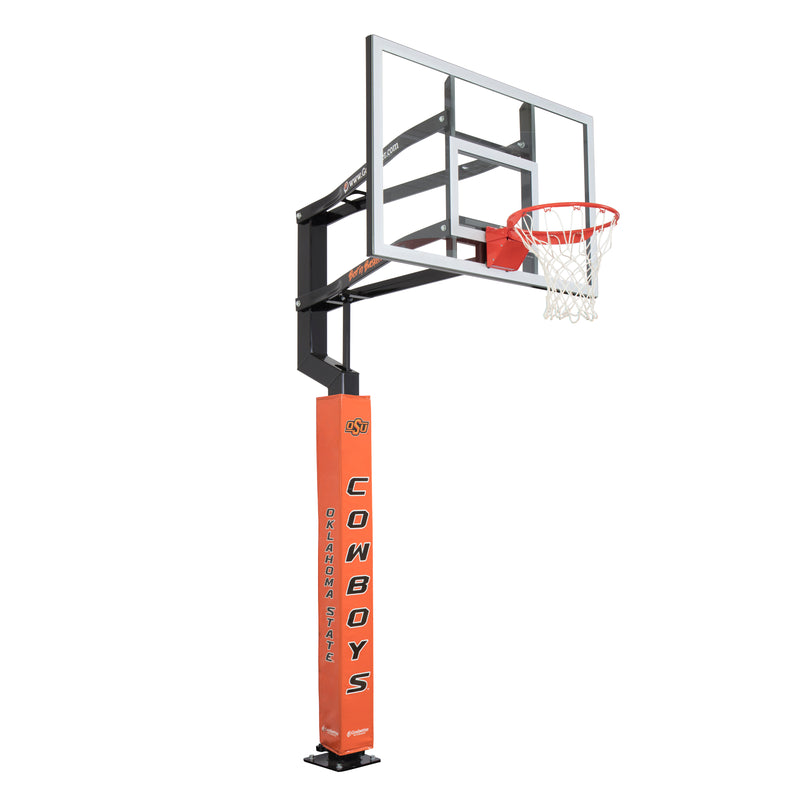 Goalsetter Collegiate Basketball Pole Pad - Oklahoma State Cowboys (Orange)