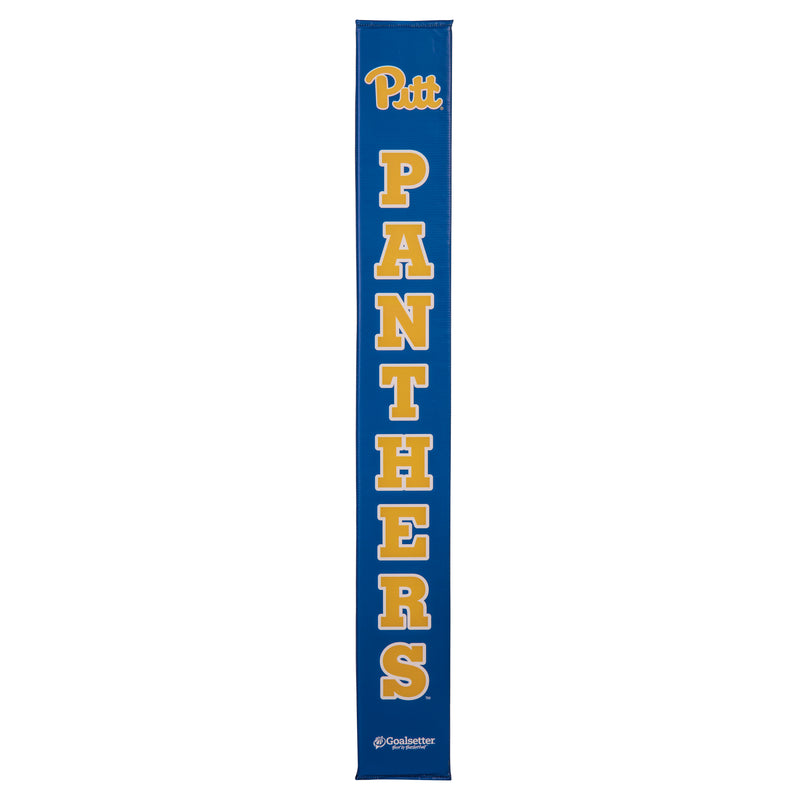 Goalsetter Collegiate Basketball Pole Pad - Pittsburgh Panthers Basketball (Blue)
