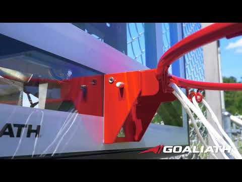 Goaliath Basketball Junior Hoop with Lock N' Rock Mounting Technology YouTube Video