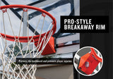Silverback NXT 54" In Ground Basketball Hoop - 54" Backboard - Pro-Style Breakaway Rim - Protects the backboard and prevents player injuries
