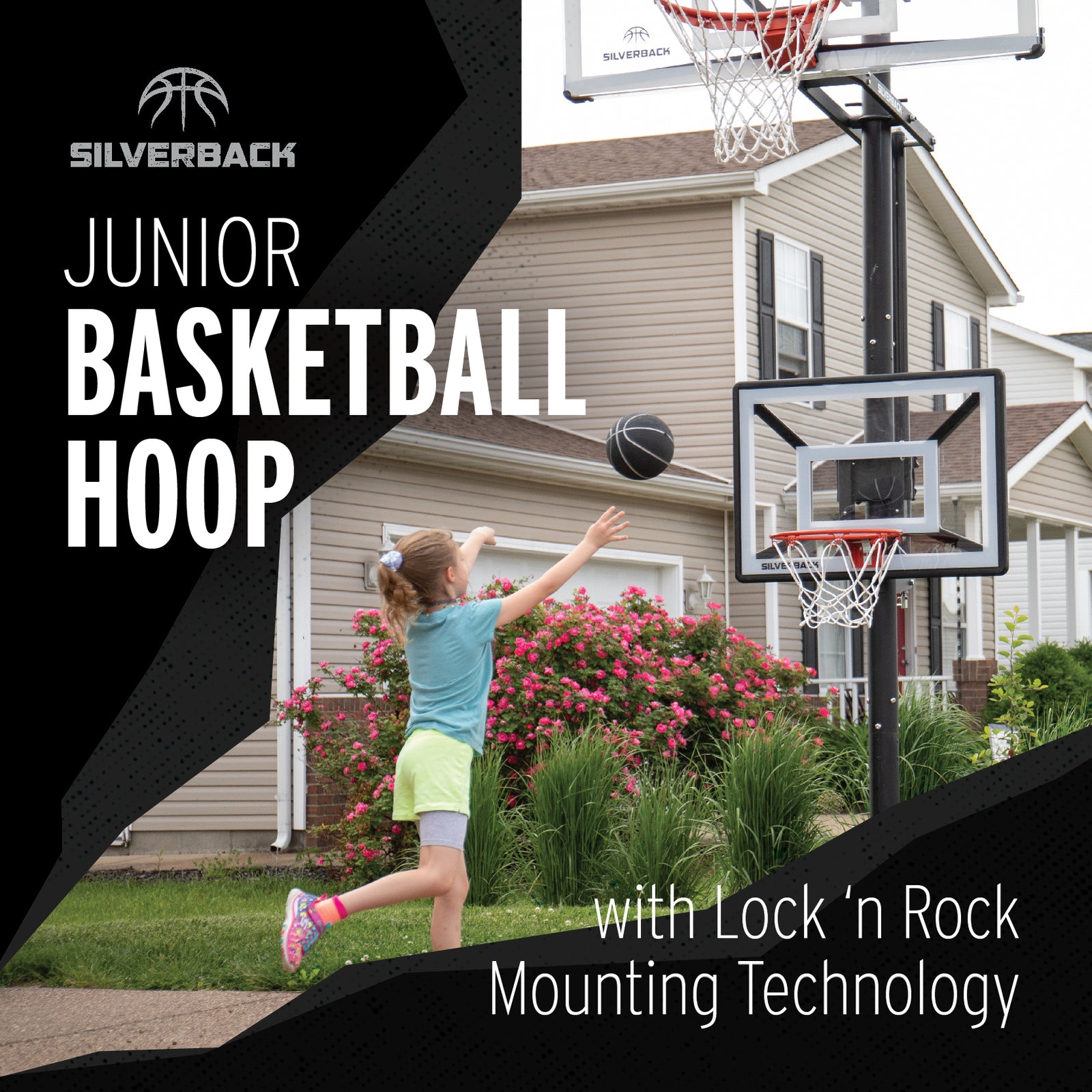 Silverback Youth Basketball Hoop | Children's Hoops – Goalrilla