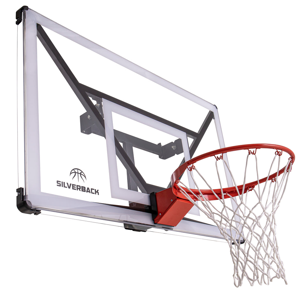 Silverback NXT 54 Fixed Wall Mounted Hoop – Goalrilla