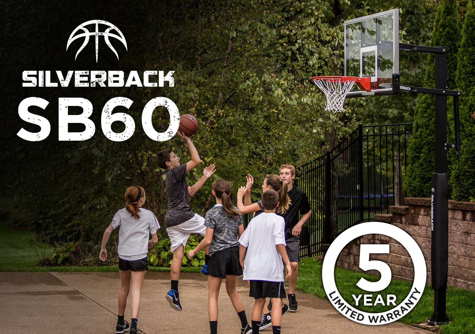 Silverback SB60 60 inch basketball hoop – Goalrilla