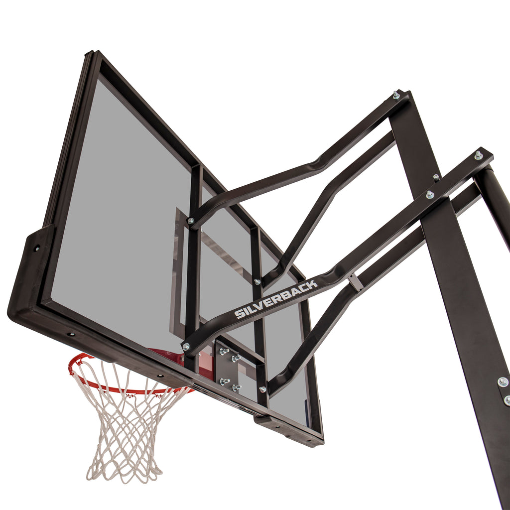 SB60 Ghost Hoop Silverback Tinted Backboard Goalrilla