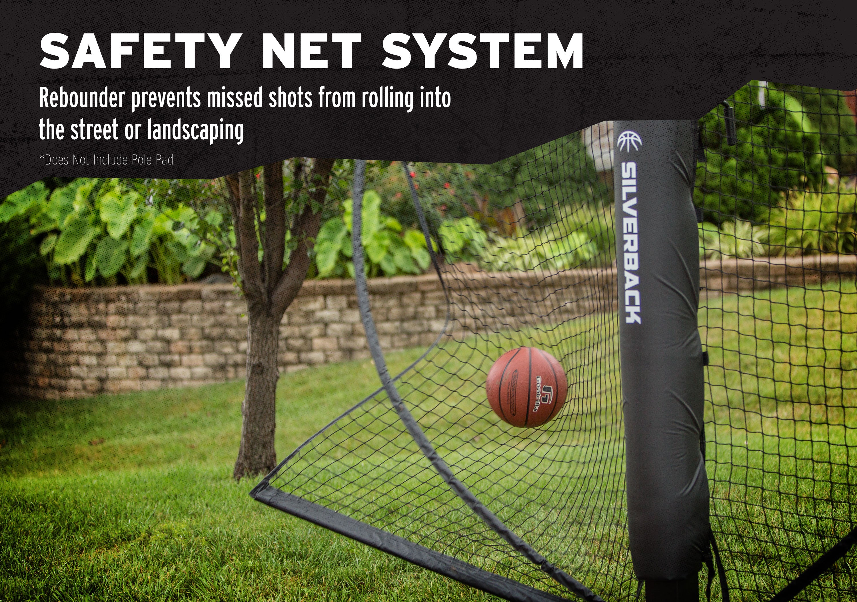 Yard Guard Silverback Basketball Yard Guard Rebounder – Goalrilla